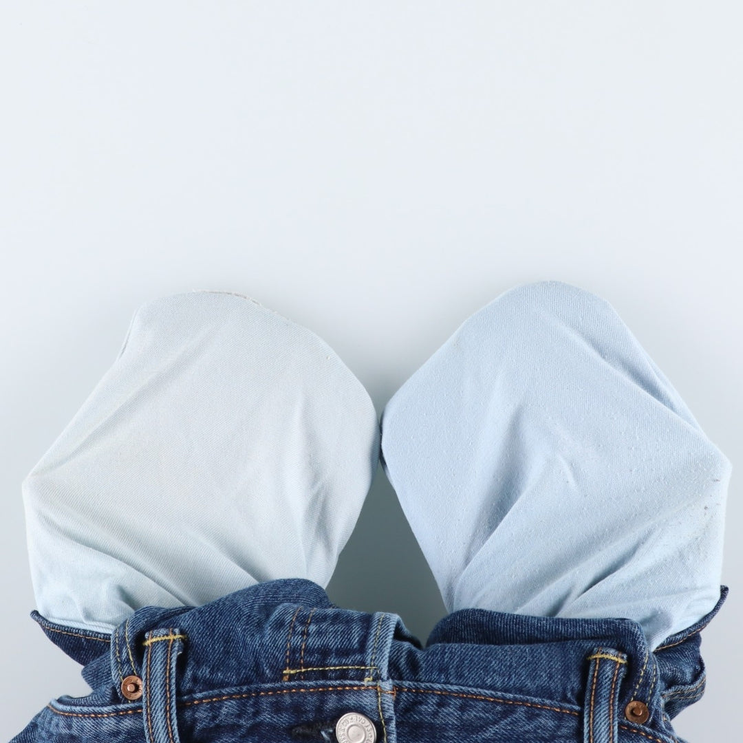 Levi's 501 straight denim pants for men, size W37 cotton blue type Vintage Second Hand
