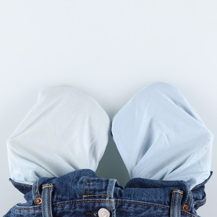 Levi's 501 straight denim pants for men, size W37 cotton blue type Vintage Second Hand