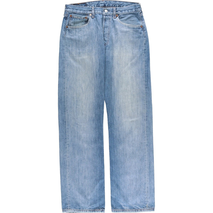 Levi's 501 Euro Model Straight Denim Pants Men's W32 cotton blue type Vintage Second Hand