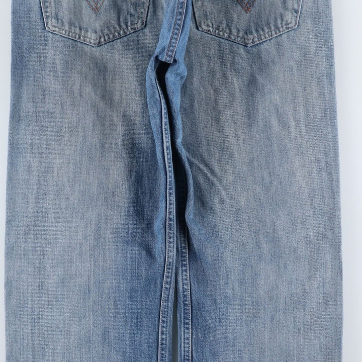 Levi's 501 Euro Model Straight Denim Pants Men's W32 cotton blue type Vintage Second Hand