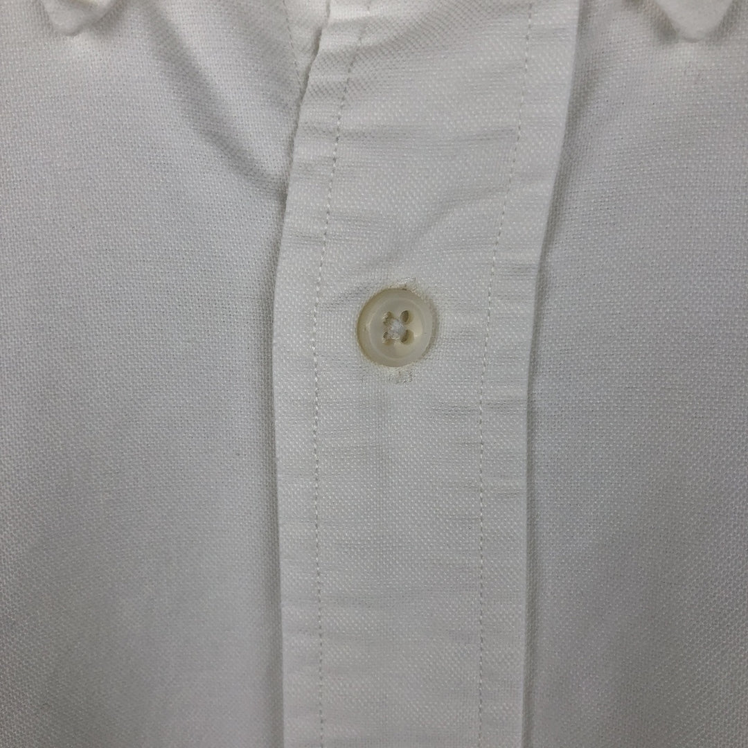 Ralph Lauren long sleeve button down shirt, men's XL size cotton white type Vintage Second Hand