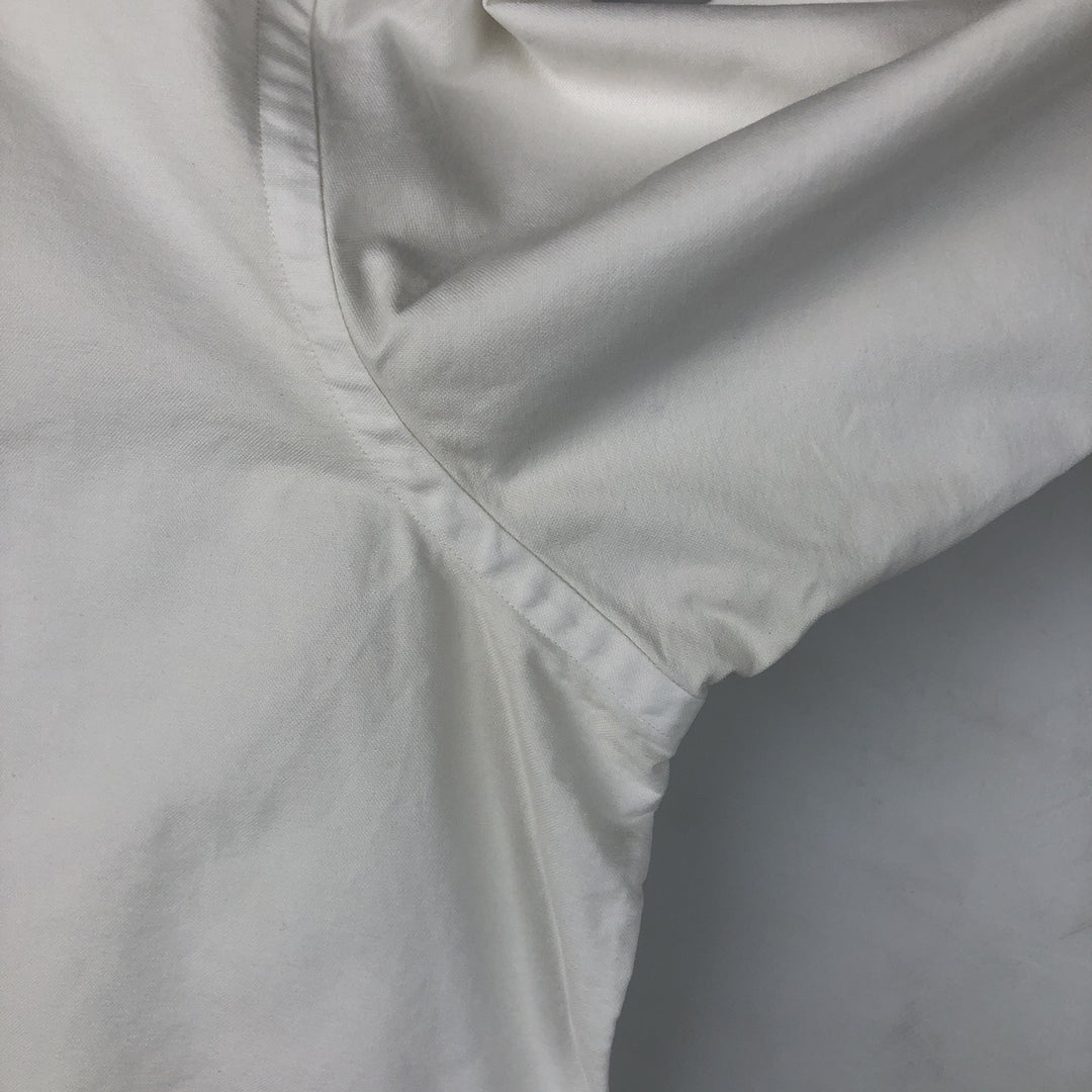 Ralph Lauren long sleeve button down shirt, men's XL size cotton white type Vintage Second Hand