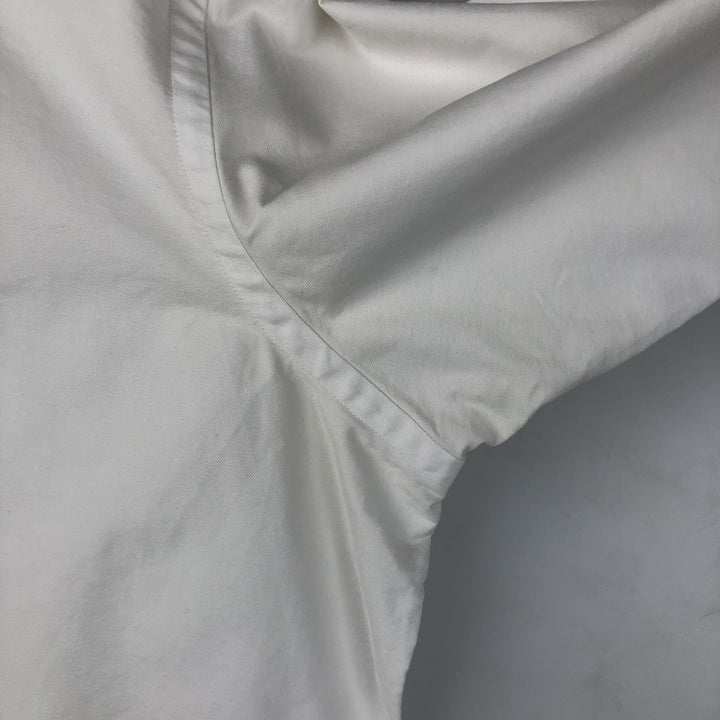 Ralph Lauren long sleeve button down shirt, men's XL size cotton white type Vintage Second Hand