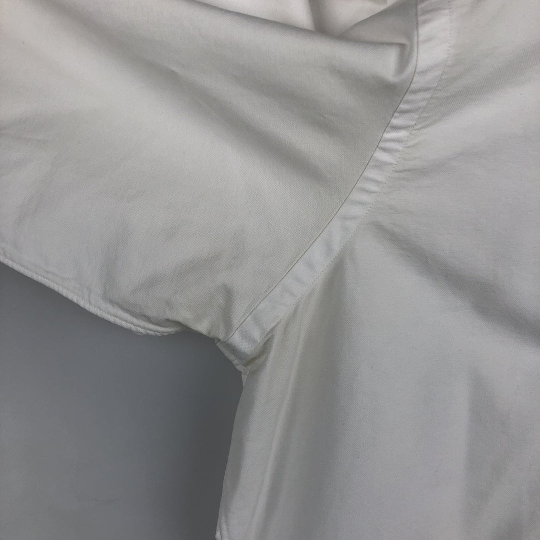 Ralph Lauren long sleeve button down shirt, men's XL size cotton white type Vintage Second Hand