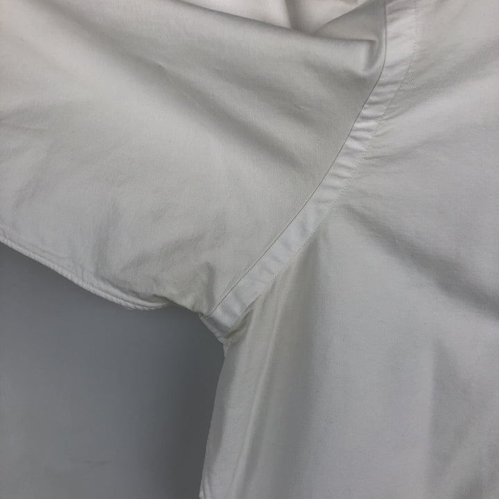 Ralph Lauren long sleeve button down shirt, men's XL size cotton white type Vintage Second Hand