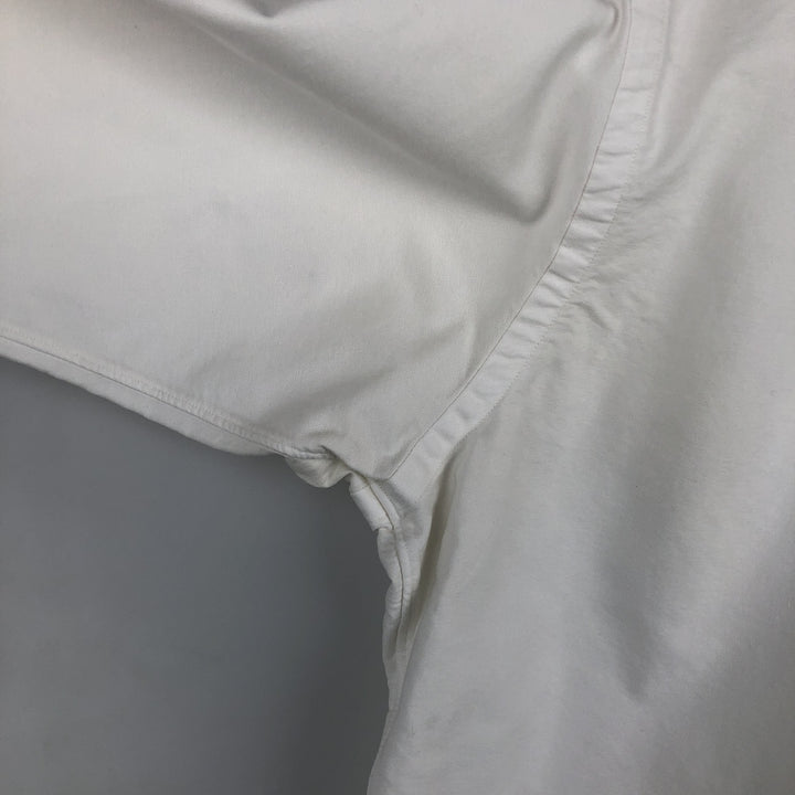 Ralph Lauren long sleeve button down shirt, men's XL size cotton white type Vintage Second Hand