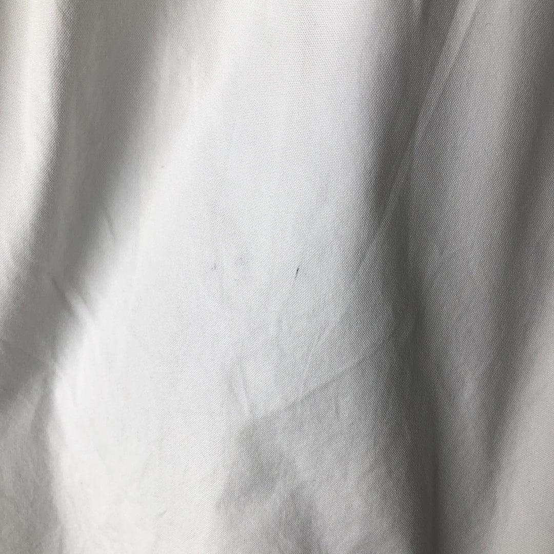 Ralph Lauren YARMOUTH long sleeve button down shirt, men's XL size cotton white type Vintage Second Hand