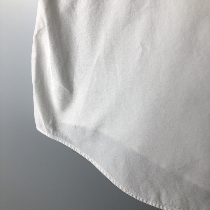 Ralph Lauren YARMOUTH long sleeve button down shirt, men's XL size cotton white type Vintage Second Hand