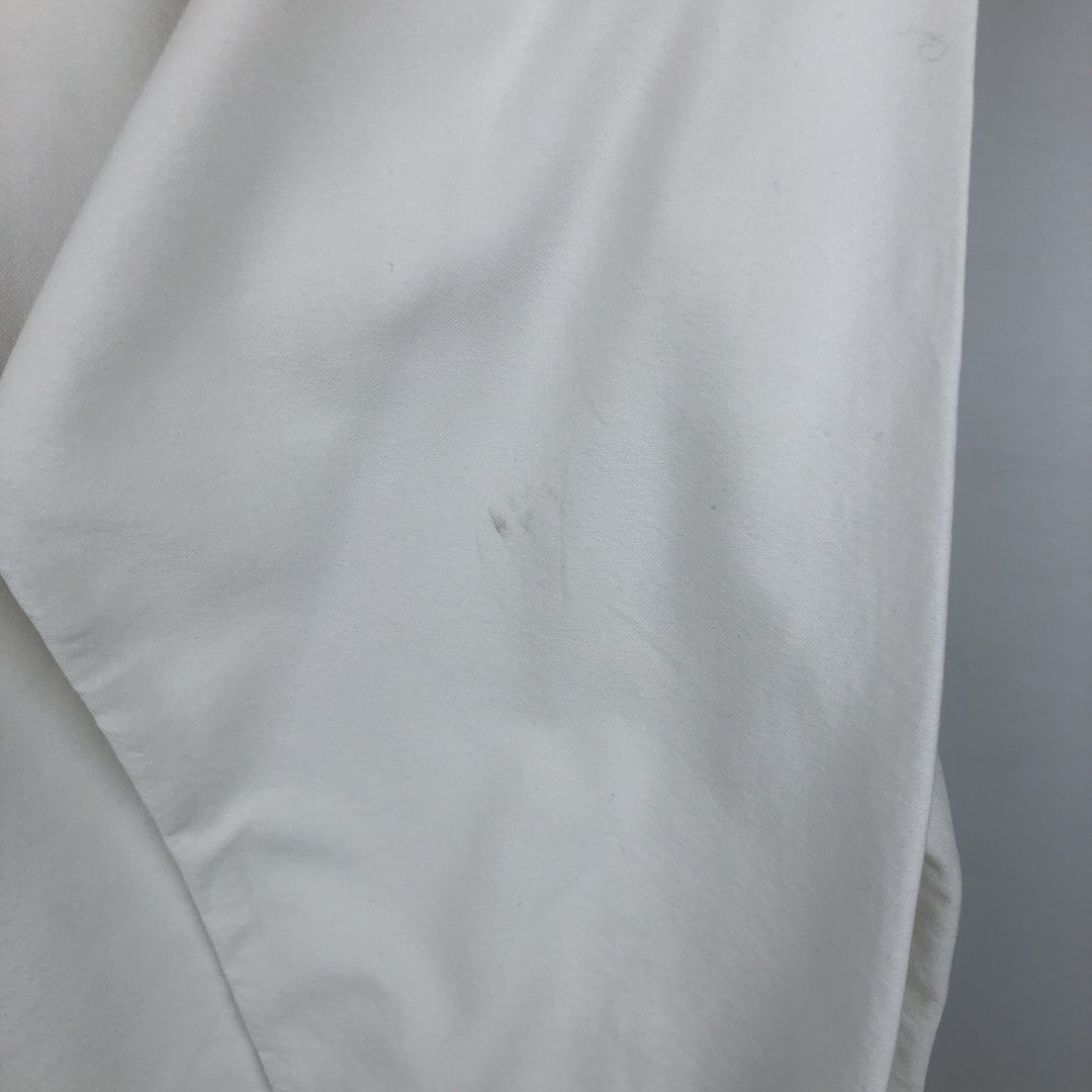Ralph Lauren YARMOUTH long sleeve button down shirt, men's size M cotton ivory Vintage Second Hand