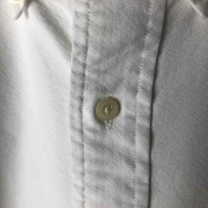 Ralph Lauren Classic Fit Long Sleeve Button Down Shirt Men's XL cotton white type Vintage Second Hand