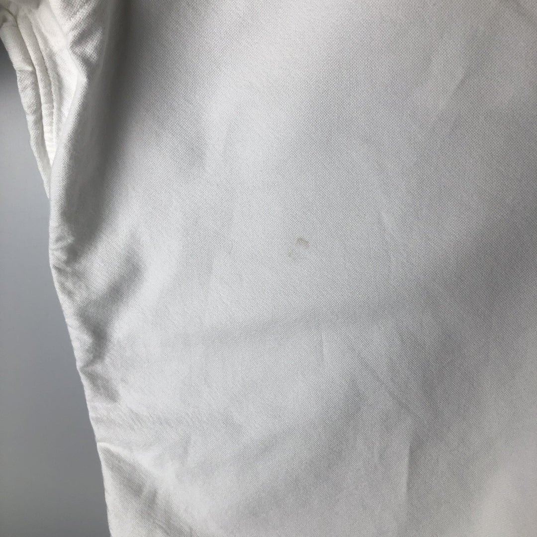 Ralph Lauren Classic Fit Long Sleeve Button Down Shirt Men's XL cotton white type Vintage Second Hand