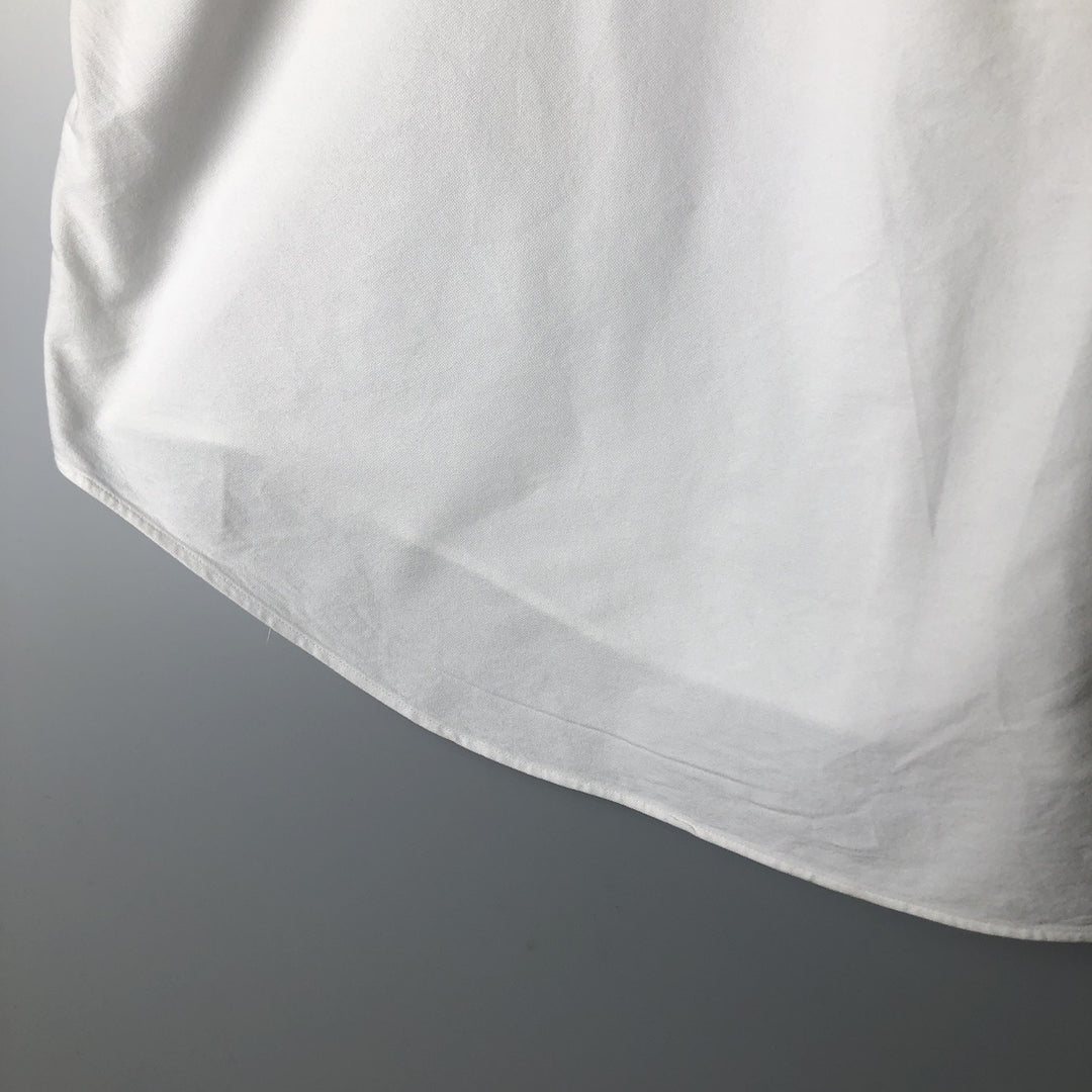 Ralph Lauren Classic Fit Long Sleeve Button Down Shirt Men's XL cotton white type Vintage Second Hand