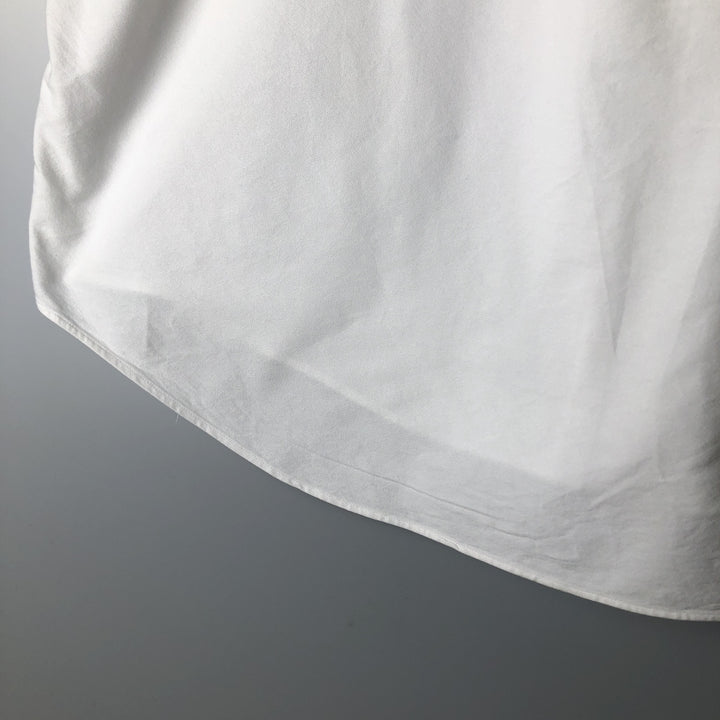Ralph Lauren Classic Fit Long Sleeve Button Down Shirt Men's XL cotton white type Vintage Second Hand