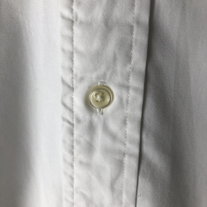Ralph Lauren Custom Fit Long Sleeve Button Down Shirt Men's XXL cotton white type Vintage Second Hand