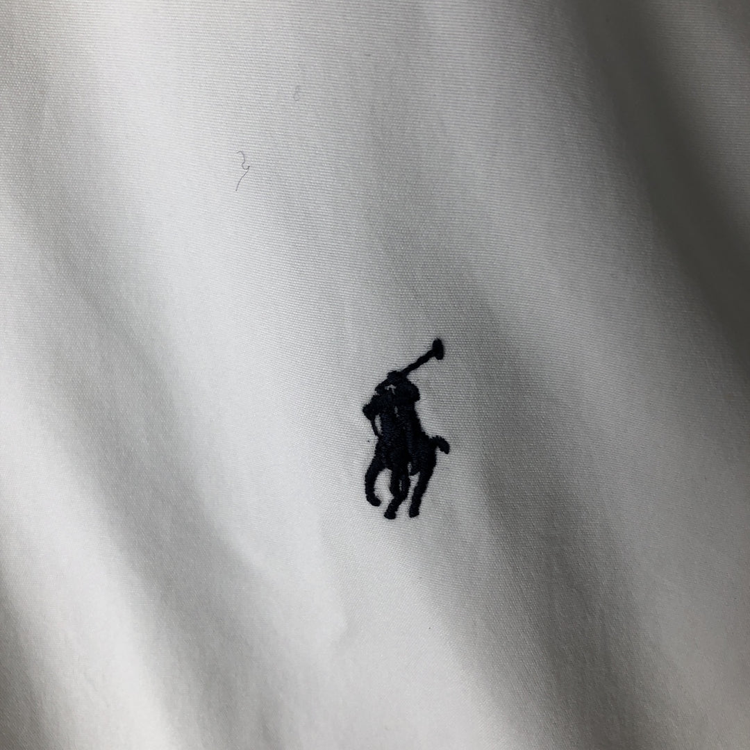 Ralph Lauren Custom Fit Long Sleeve Button Down Shirt Men's XXL cotton white type Vintage Second Hand