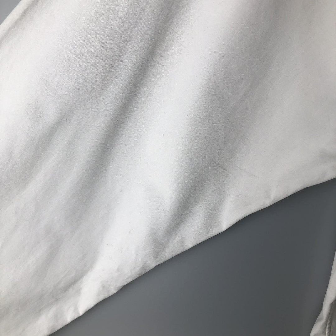 Ralph Lauren Custom Fit Long Sleeve Button Down Shirt Men's XXL cotton white type Vintage Second Hand