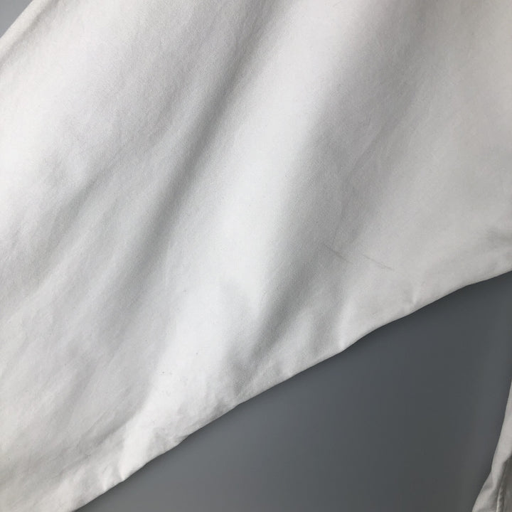 Ralph Lauren Custom Fit Long Sleeve Button Down Shirt Men's XXL cotton white type Vintage Second Hand