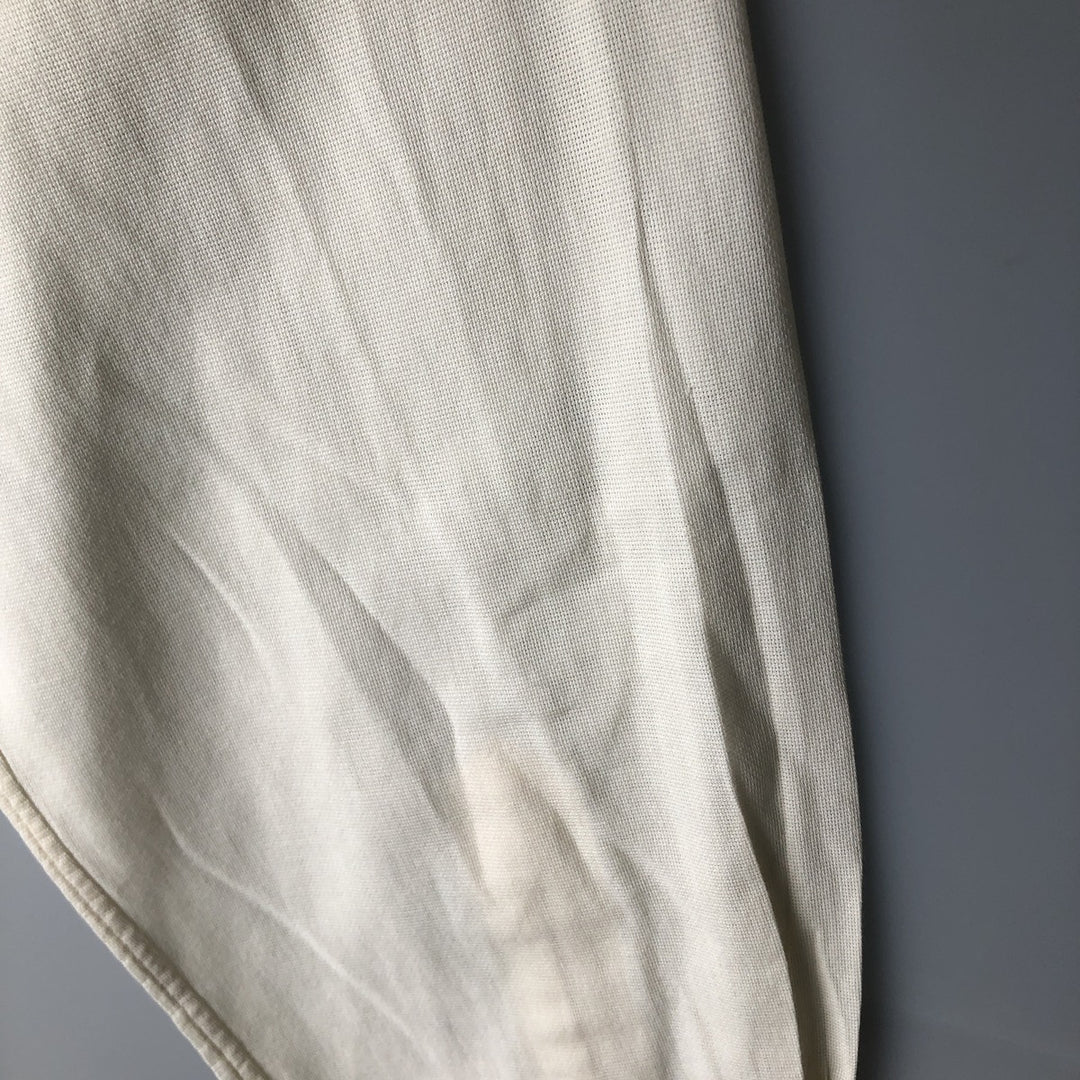 Ralph Lauren POLO by Ralph Lauren MARLOWE CUSTOM FIT long-sleeved cotton sheer shirt, men's size XL cotton ivory Vintage Second Hand