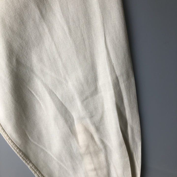 Ralph Lauren POLO by Ralph Lauren MARLOWE CUSTOM FIT long-sleeved cotton sheer shirt, men's size XL cotton ivory Vintage Second Hand