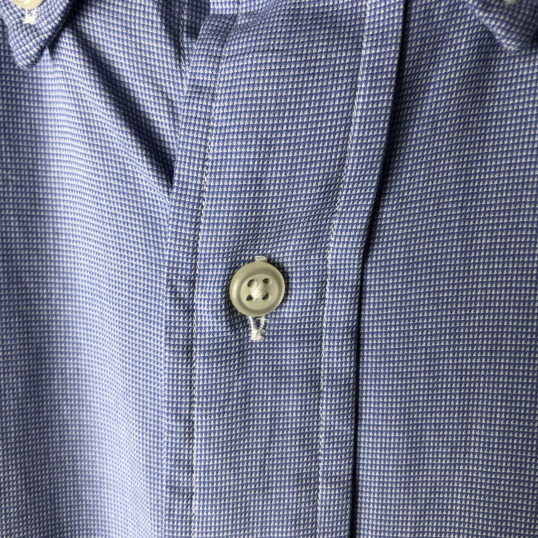 Ralph Lauren Classic Fit Long Sleeve Button Down Shirt Men's XL cotton blue type Vintage Second Hand