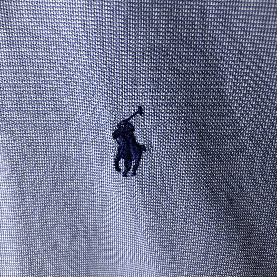 Ralph Lauren Classic Fit Long Sleeve Button Down Shirt Men's XL cotton blue type Vintage Second Hand
