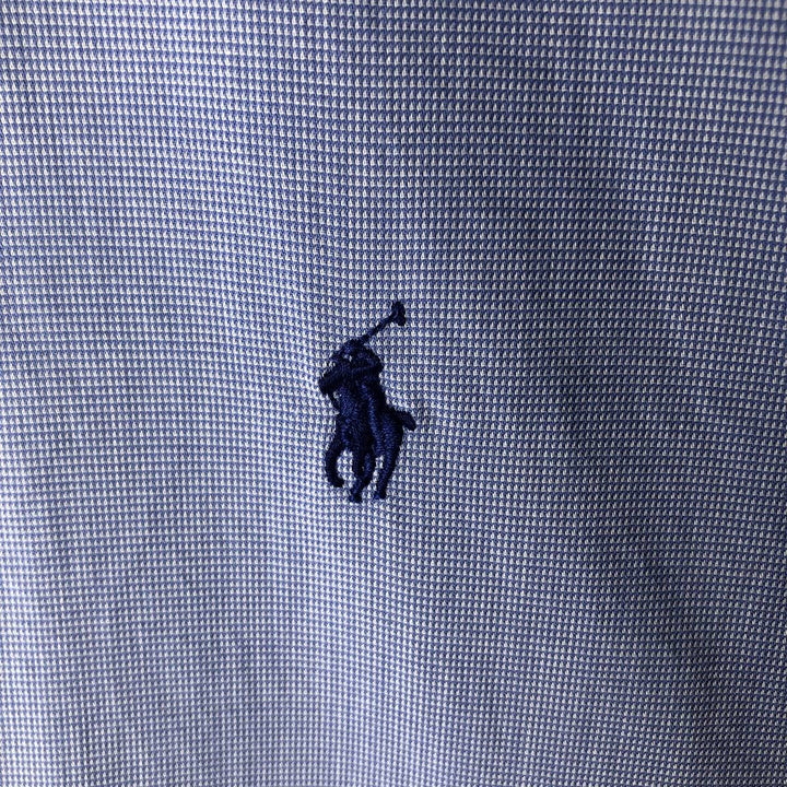 Ralph Lauren Classic Fit Long Sleeve Button Down Shirt Men's XL cotton blue type Vintage Second Hand