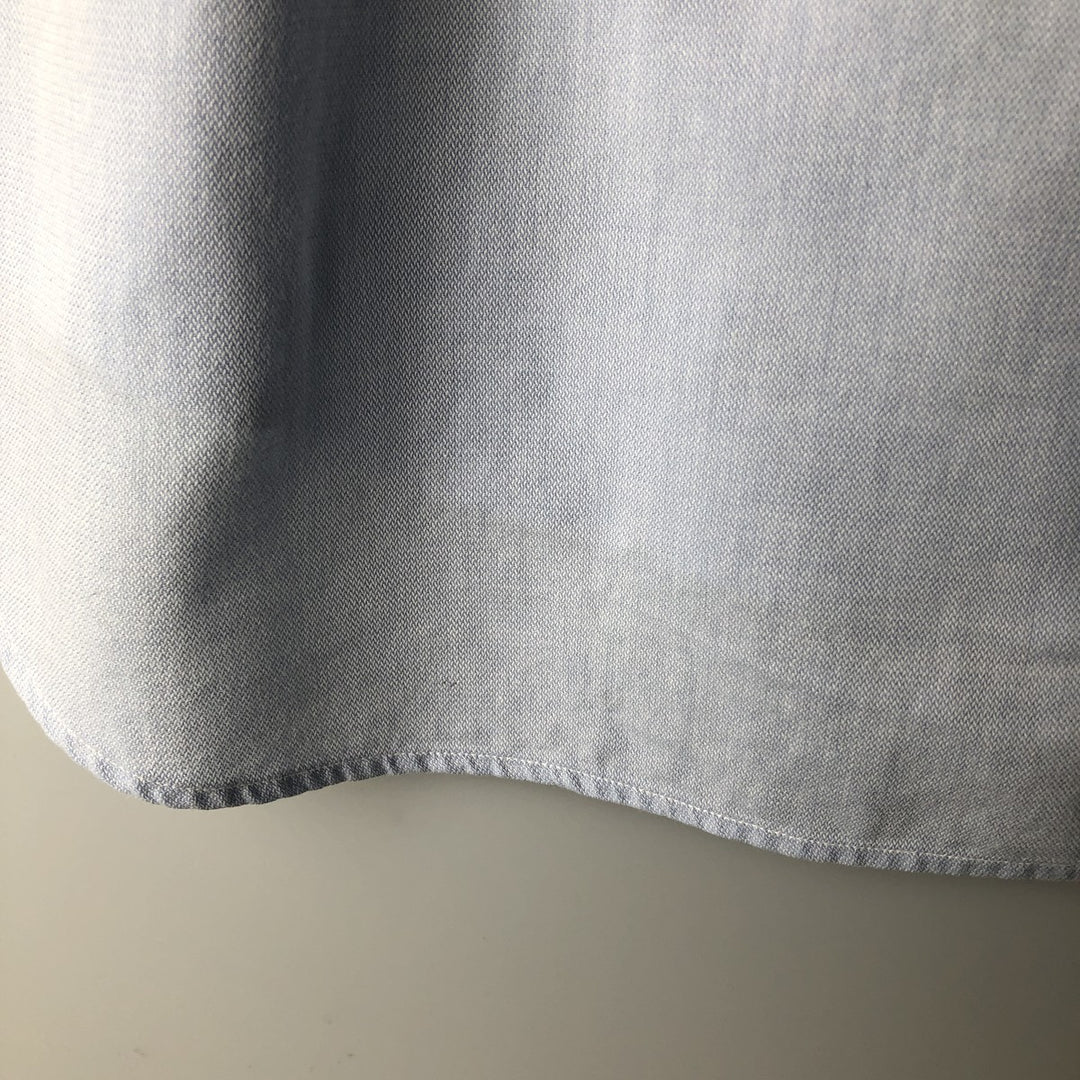 Ralph Lauren YARMOUTH long sleeve button down shirt, men's size L cotton Blue type light blue Vintage Second Hand