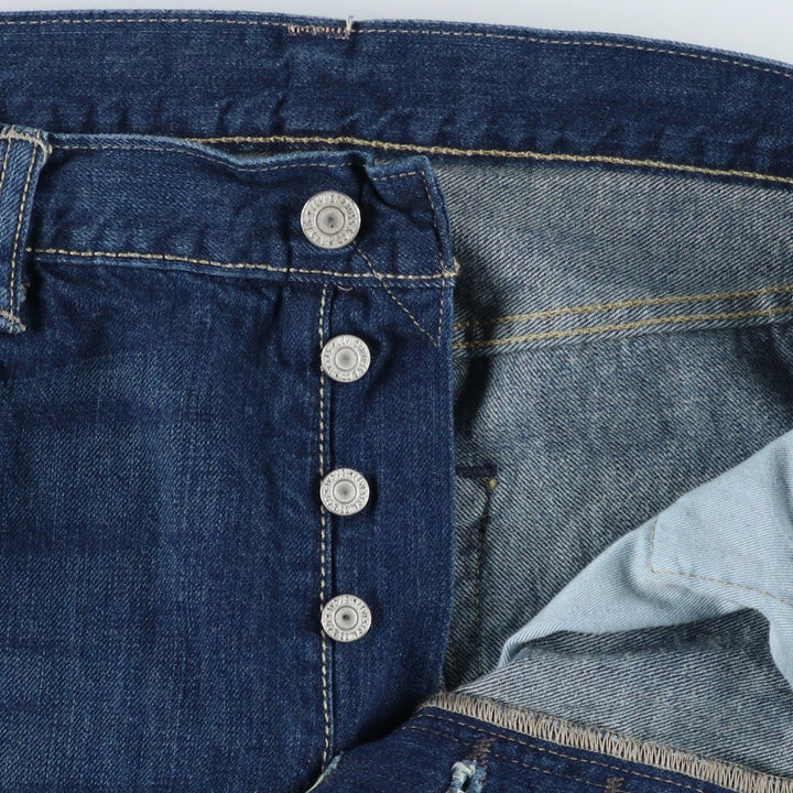 Levi's 501 straight denim pants for men, size W36 cotton blue type Vintage Second Hand