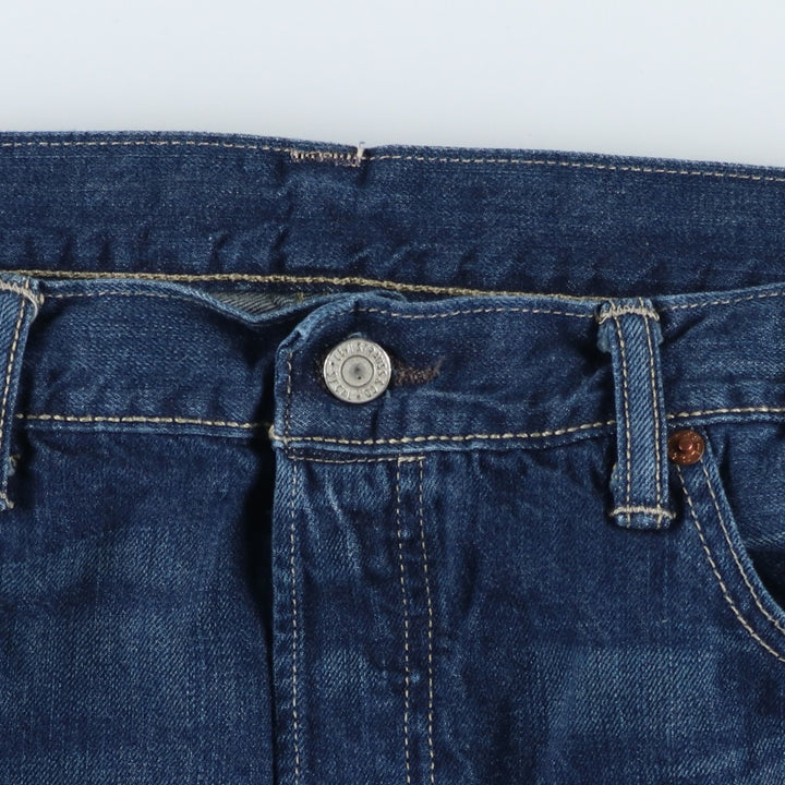 Levi's 501 straight denim pants for men, size W36 cotton blue type Vintage Second Hand
