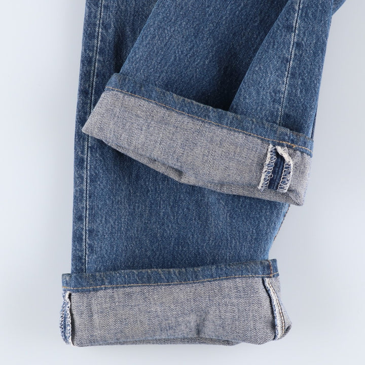 Levi's 501 Euro model straight denim pants for men, size W34 cotton blue type Vintage Second Hand
