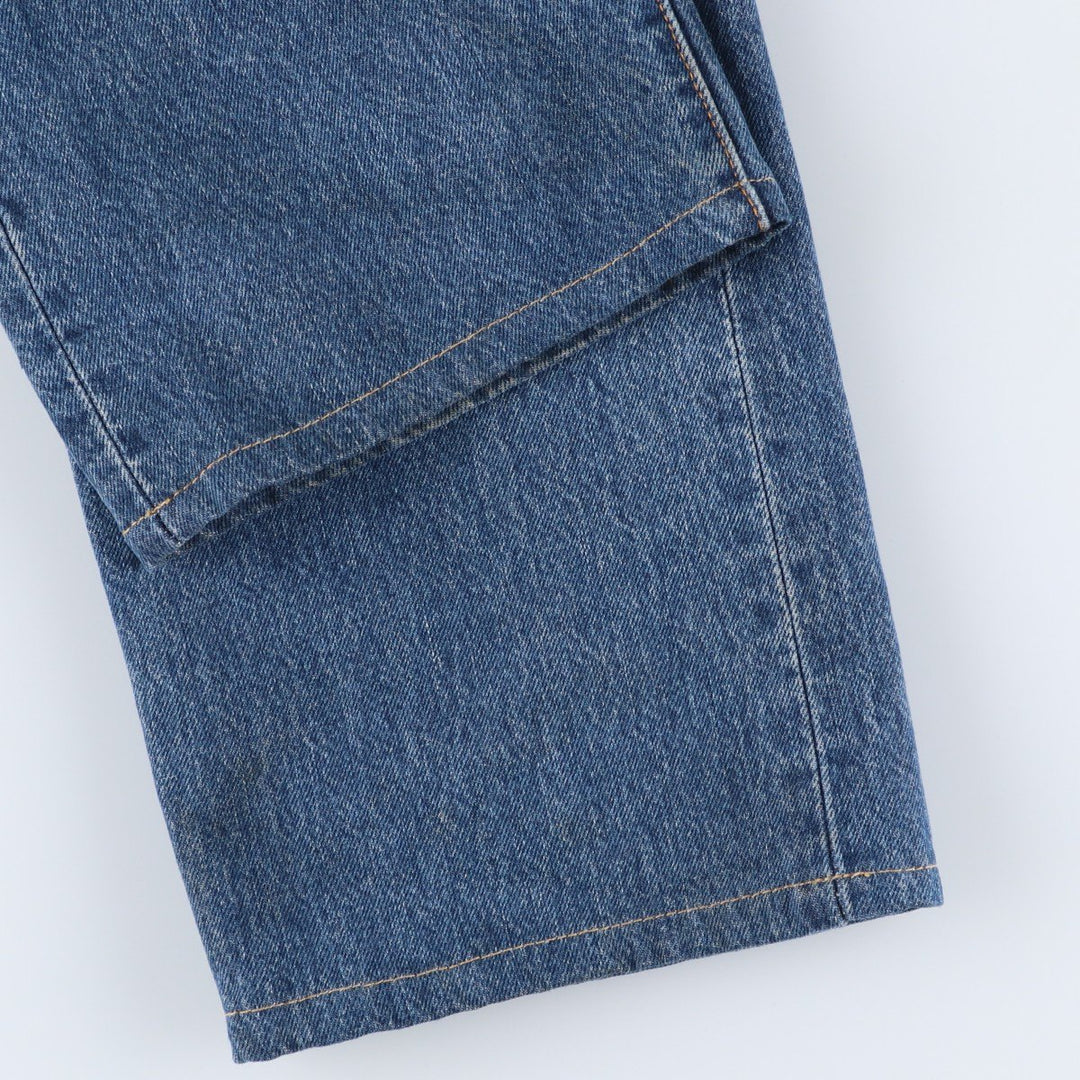 Levi's 501 Euro model straight denim pants for men, size W34 cotton blue type Vintage Second Hand