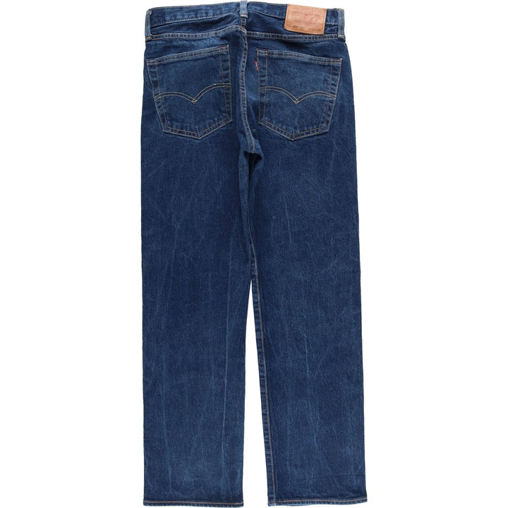 Levi's 501 straight denim pants for men, equivalent to w31 cotton blue type Vintage Second Hand