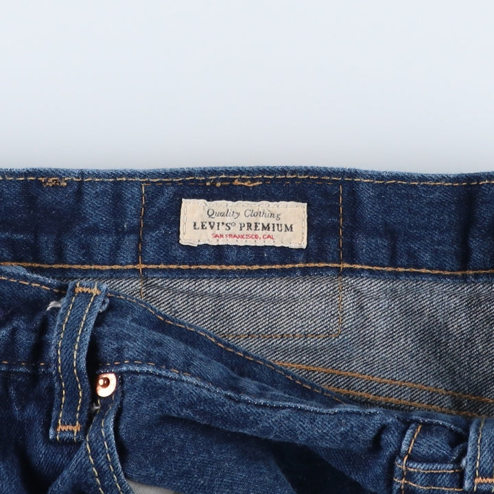 Levi's 501 straight denim pants for men, equivalent to w31 cotton blue type Vintage Second Hand