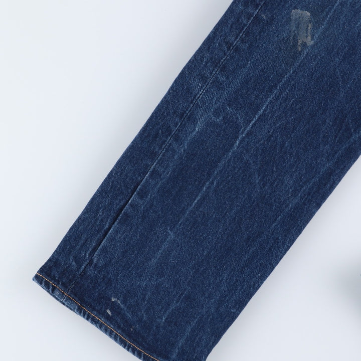 Levi's 501 straight denim pants for men, equivalent to w31 cotton blue type Vintage Second Hand