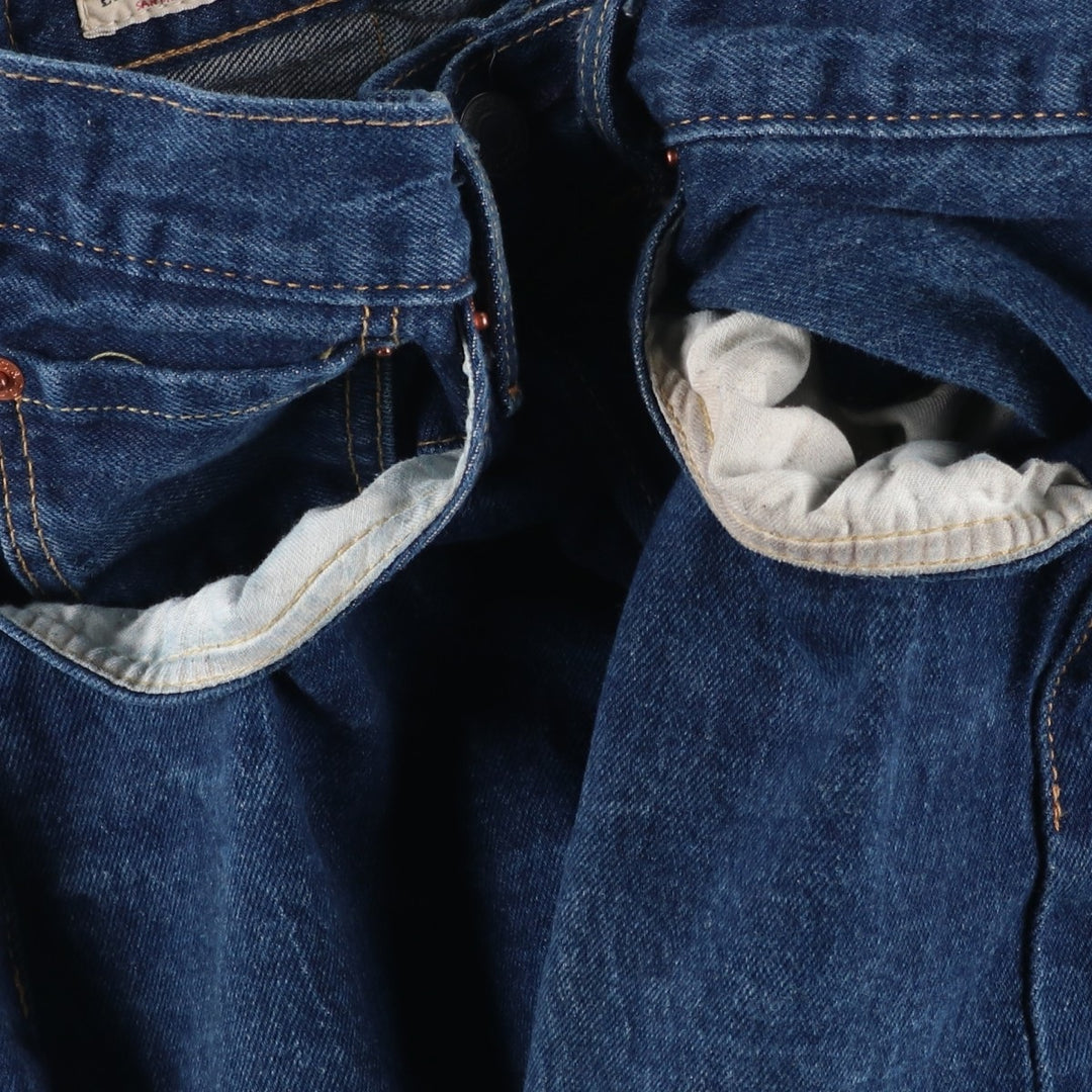 Levi's 501 straight denim pants for men, equivalent to w31 cotton blue type Vintage Second Hand