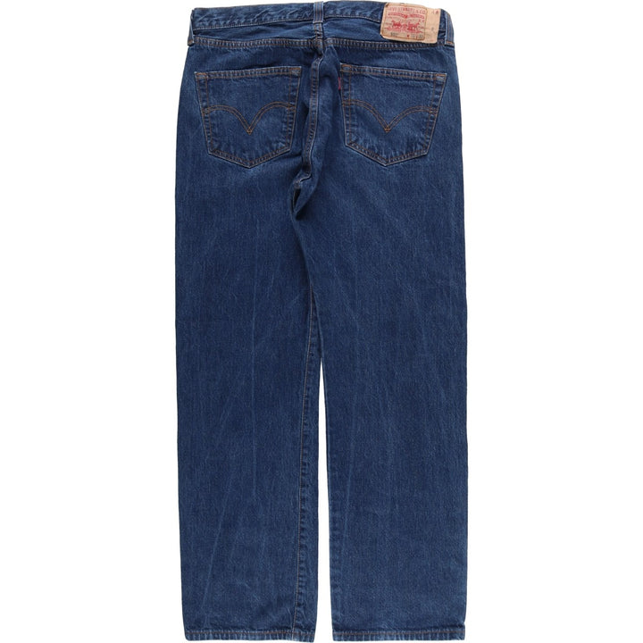 Levi's 501 Euro Model Straight Denim Pants Men's W36 cotton blue type Vintage Second Hand