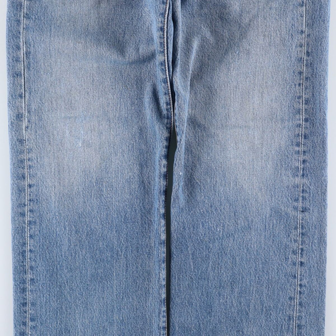 Levi's 501 Euro model straight denim pants for men, size W34 cotton blue type Vintage Second Hand