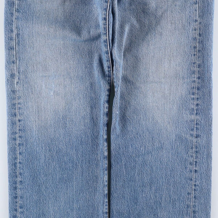 Levi's 501 Euro model straight denim pants for men, size W34 cotton blue type Vintage Second Hand