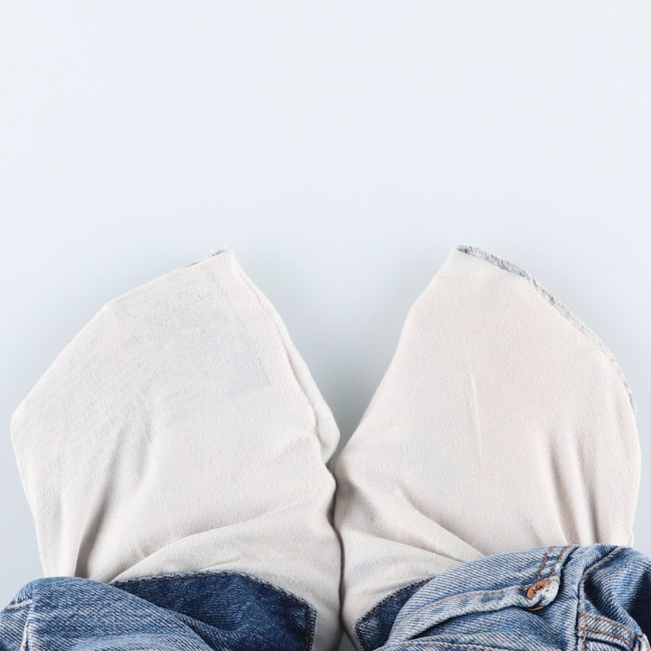 Levi's 501 Euro model straight denim pants for men, size W34 cotton blue type Vintage Second Hand