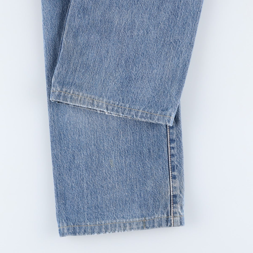 Levi's 501 Euro model straight denim pants for men, size W34 cotton blue type Vintage Second Hand