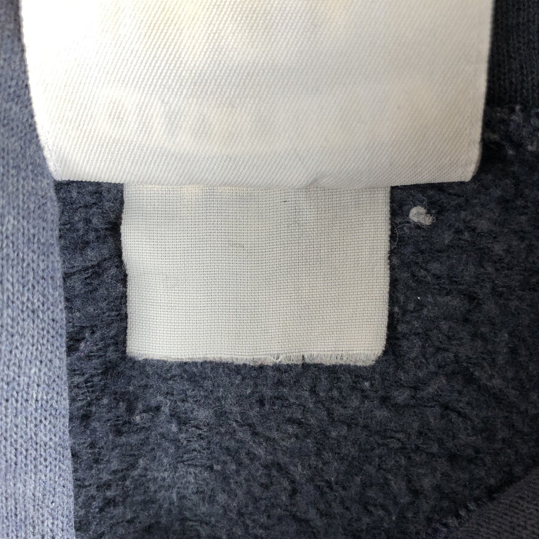 Vintage Lee Gallagher Advertising Sweatshirt Pullover Hoodie (Men's Size L) from the 1990'S to 2000s unclear navy blue type Vintage Second Hand