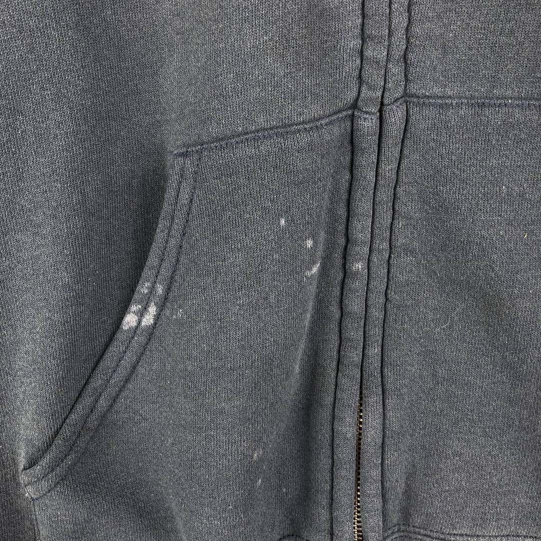 Vintage Lee Gallagher Advertising Sweatshirt Pullover Hoodie (Men's Size L) from the 1990'S to 2000s unclear navy blue type Vintage Second Hand