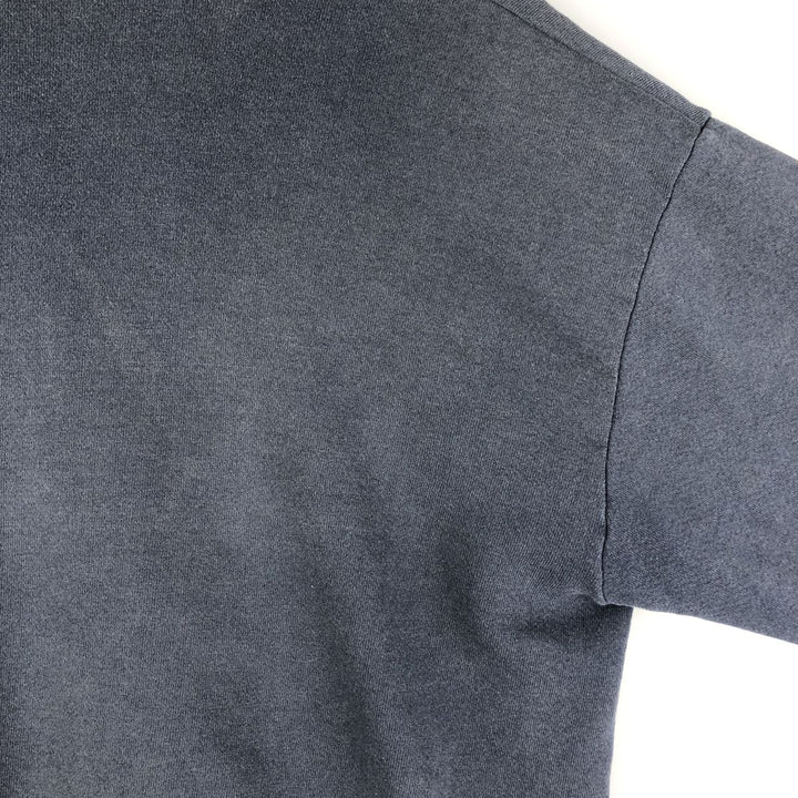 Vintage Lee Gallagher Advertising Sweatshirt Pullover Hoodie (Men's Size L) from the 1990'S to 2000s unclear navy blue type Vintage Second Hand