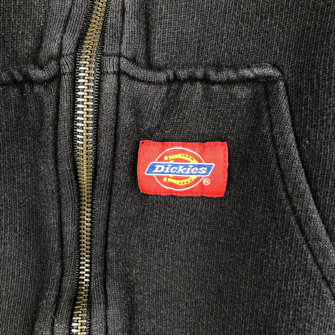 Dickies Full-Zip Hoodie (Men's, Size XXXL) cotton black type Vintage Second Hand