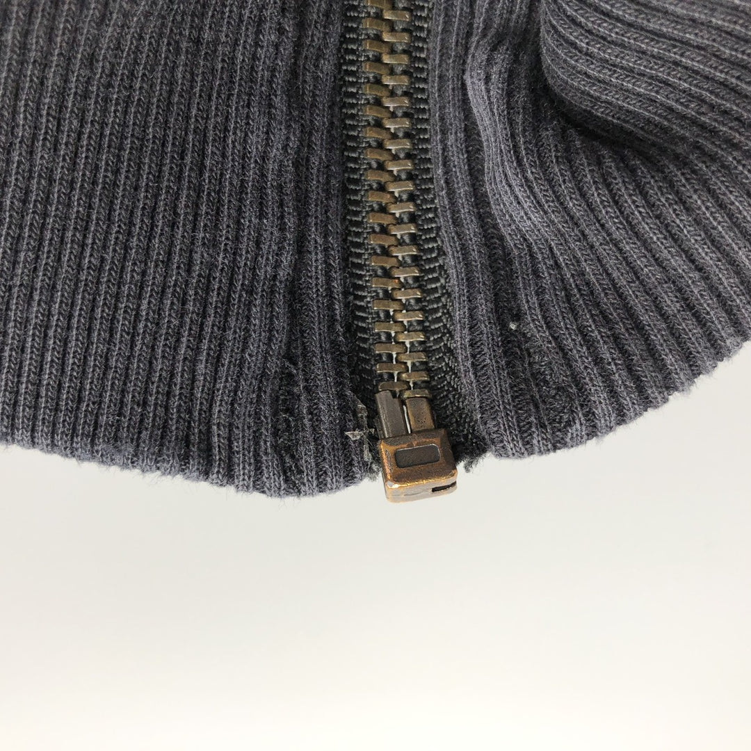 Dickies Full-Zip Hoodie (Men's, Size XXXL) cotton black type Vintage Second Hand