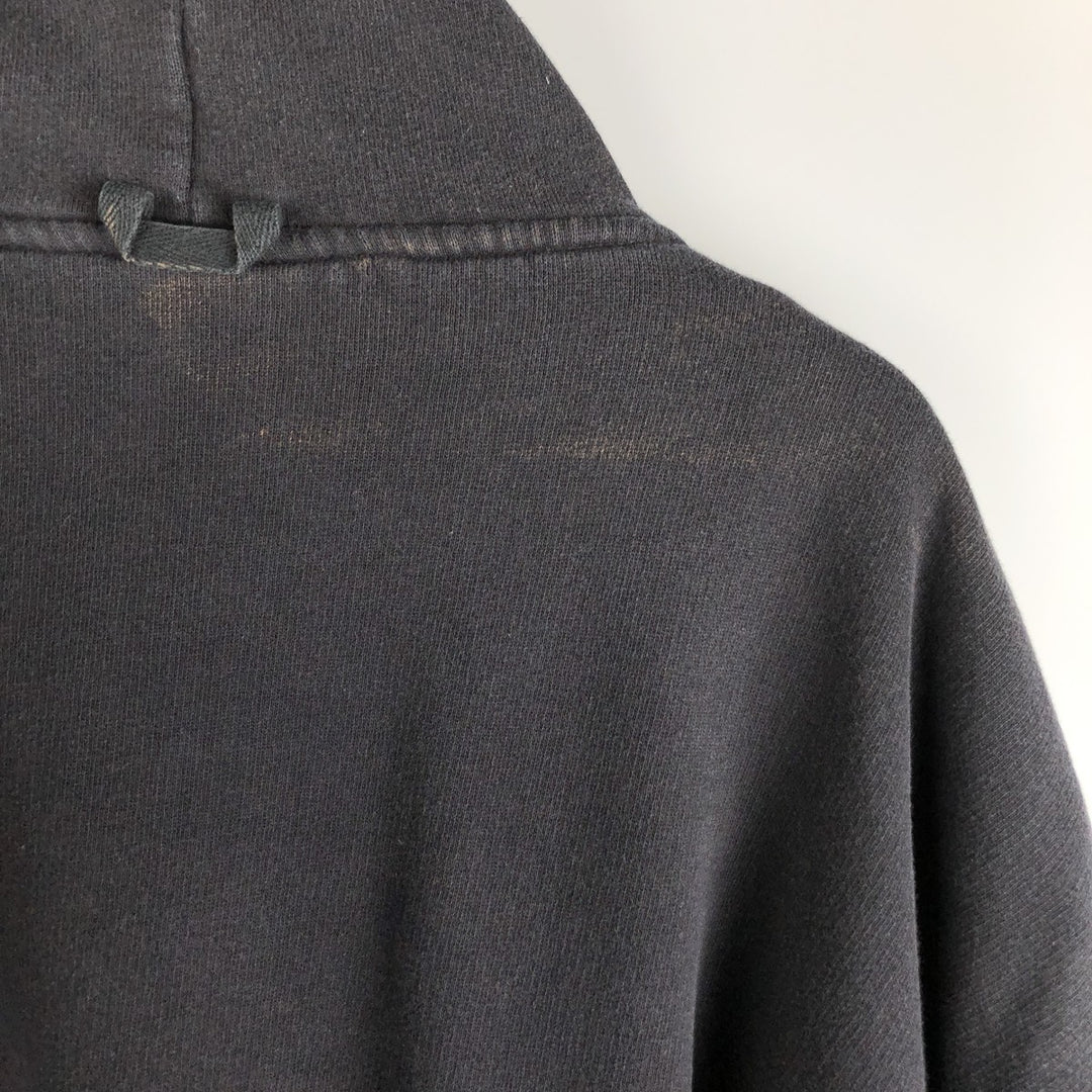 Dickies Full-Zip Hoodie (Men's, Size XXXL) cotton black type Vintage Second Hand