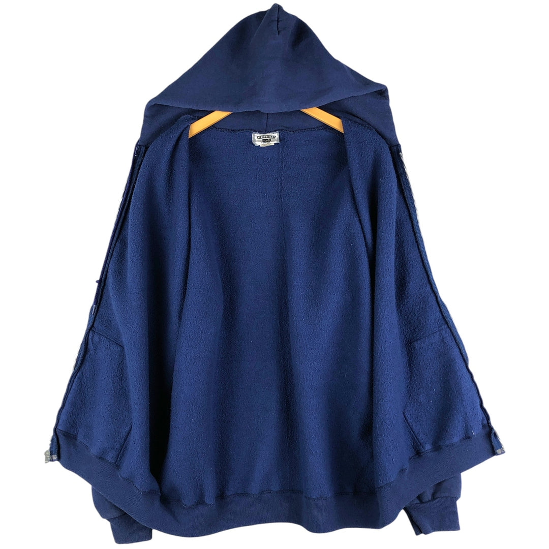 Vintage Lee plain blank sweatshirt/hoodie from the 90s-00s, men's size XL cotton blue type Vintage Second Hand