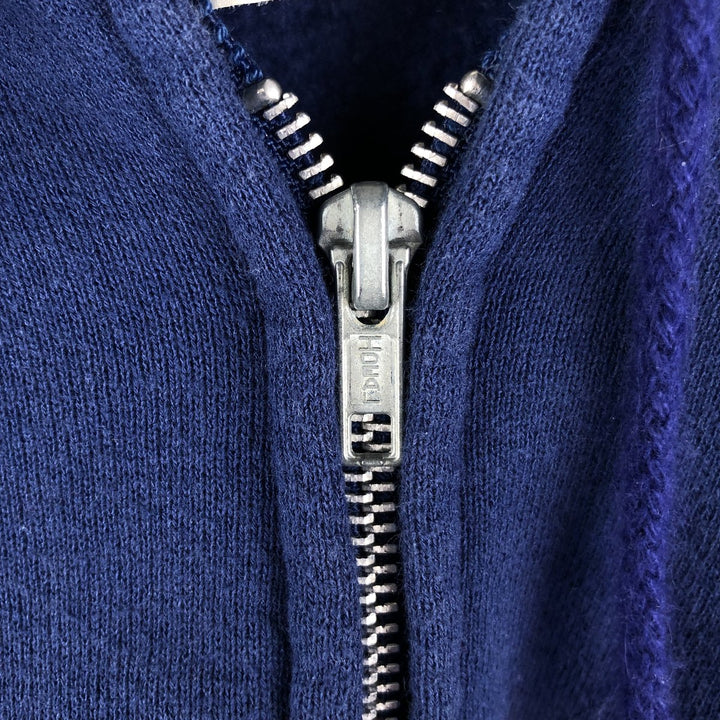 Vintage Lee plain blank sweatshirt/hoodie from the 90s-00s, men's size XL cotton blue type Vintage Second Hand