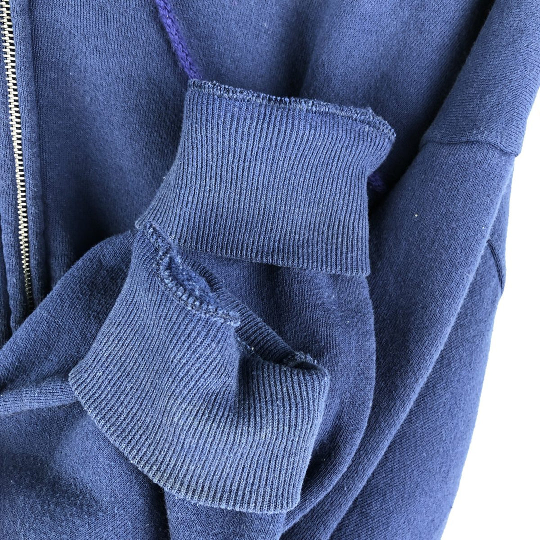 Vintage Lee plain blank sweatshirt/hoodie from the 90s-00s, men's size XL cotton blue type Vintage Second Hand