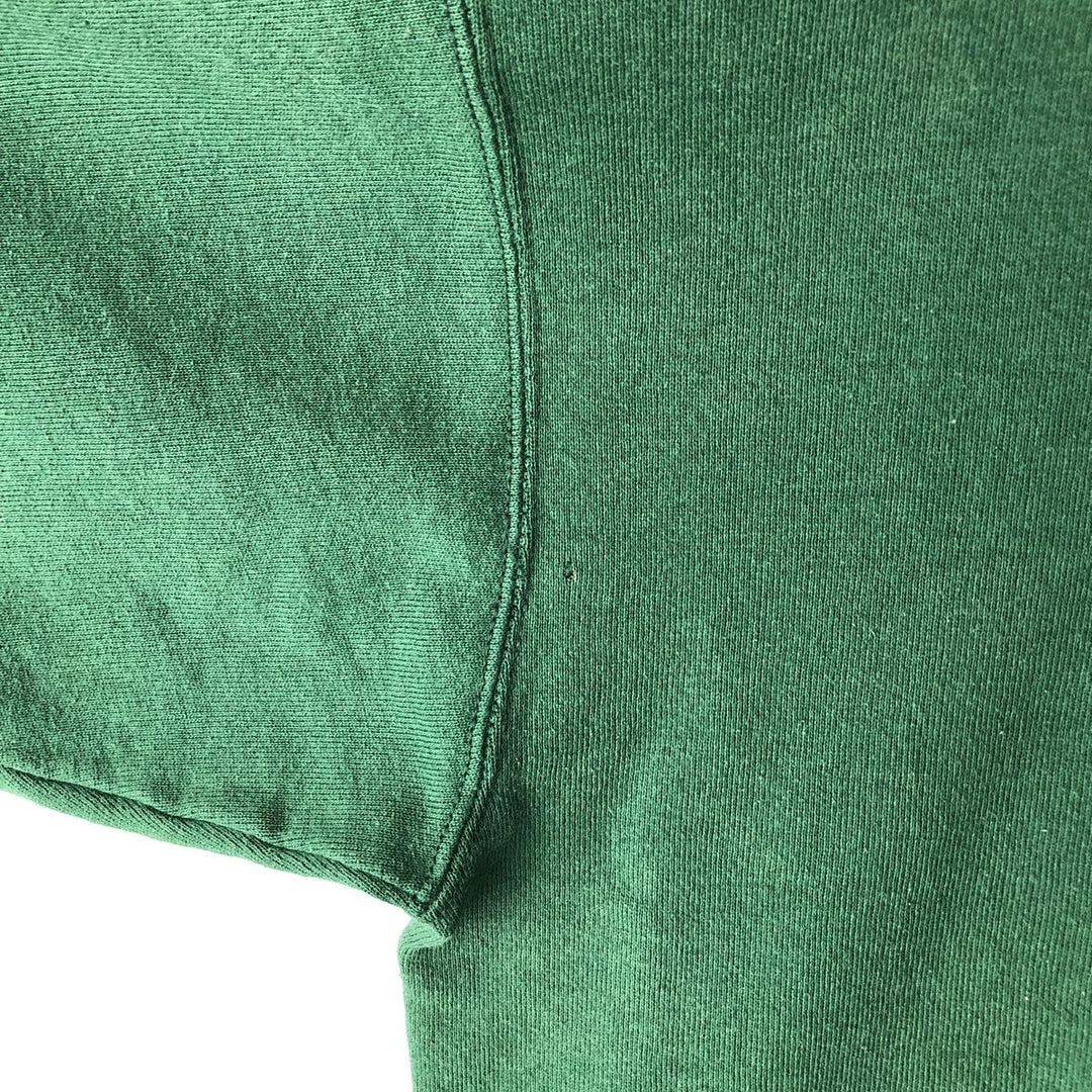 2000'S Hanes sweatshirt, men's size XL cotton Green type dark green Vintage Second Hand